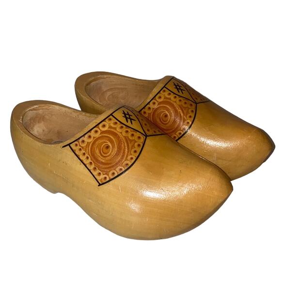 Houwer Topprestatie Van 5 Generaties Vakmanschap Dutch Holland Wooden Shoes 31 3 - Picture 1 of 11